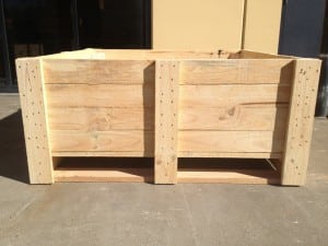 Timber Box with no lid.