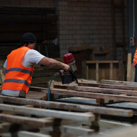 Custom Hardwood Skids